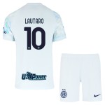 Nogometni Dresovi Inter Milan Lautaro Martinez 10 Dječji Gostujući 2025-26 Kratkih Rukava